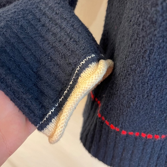 3.1 Phillip Lim - FW17 - Navy Plaited Boxy Sweater - Medium - Picture 4 of 8